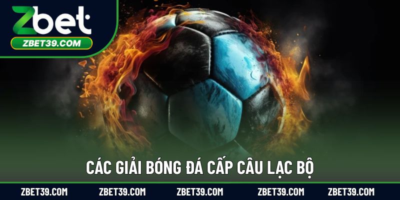 Các giải đấu cấp câu lạc bộ hấp dẫn trên toàn cầu