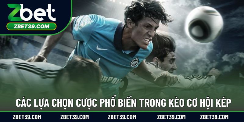 Các hình thức cược phổ biến trong kèo cơ hội kép tại nhà cái