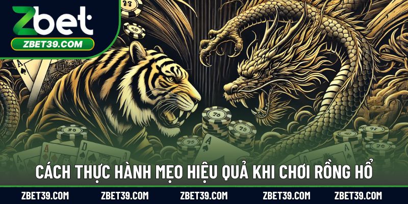 Cách thực hành mẹo hiệu quả khi chơi rồng hổ