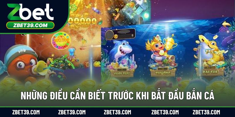 Những điều nên tìm hiểu trước khi bắt đầu trò chơi bắn cá