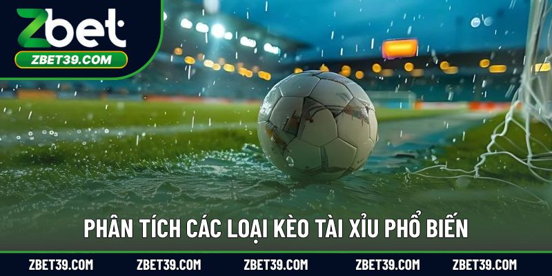 Phân loại các dạng kèo tài xỉu phổ biến hiện nay